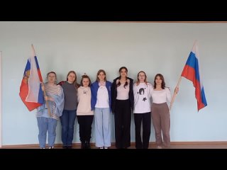 Студенты колледжа ВИЭПП приняли участие в акции в поддержку российских спортсменов.