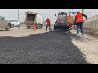 В Саранске продолжается ямочный ремонт улично-дорожной сети