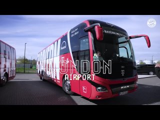 Behind The Scenes of our Champions League trip to London _ Arsenal - FC Bayern