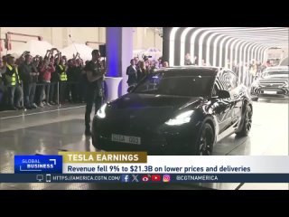 Global Business Poor Tesla earnings could spell trouble for US EV industry