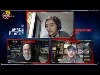 Space Plague [2021] | Space Plague Boardgame | Kickstarter Interview with Creator Juan Alvarez… [Перевод]
