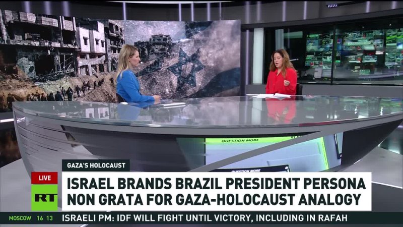 Brazilian President declared persona non grata in Israel after Holocaust comments