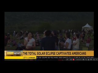 the time when it gets dark in USA then Eclipse total solar