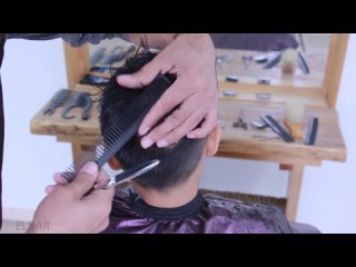 Stylist Elnar - asmr haircut ｜ learn men’s hair cutting ｜ stylist elnar hair tutorial