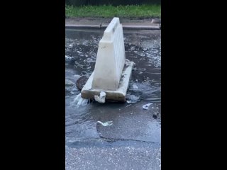 Очередной Пес😡ец,канализация рвется наружу😨

В Калининграде возле дома №79 по улице Лесопильной на дорогу вытекают из ливневой к