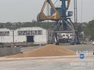 Из Мариупольского порта отгружена новая партия зерновых объемом 7600 тонн
