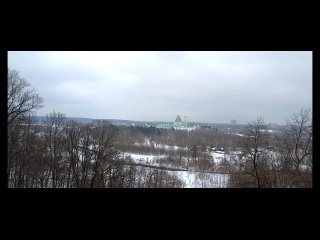 Фавор. Панорама Новоиерусалимского монастыря. 19 марта 2024 года.