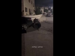 Piezas metlicas cayeron en Ammn, luego de que el ejrcito jordano interceptara un misil iran