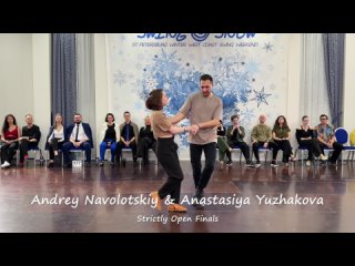 Андрей Наволоцкий и Анастасия Южакова. Strictly Open. Swing & Snow 2024