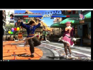 Tekken Tag Tournament 2 Lei Wulong and Feng Wei arcade