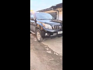 На осмотре  Toyota Land Cruiser Prado