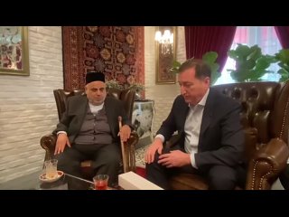 Находясь с рабочим визитом в Азербайджане Заур Аскендеров встретился с Председателем Управления Мусульман Кавказа Шейх-уль-ислам