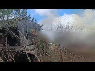 Экипаж “Мста-С“ высокоточным снарядом “Краснополь“ уничтожил польскую САУ AHS Krab