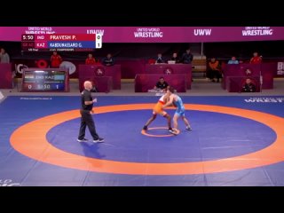 Asian2024 60kg Pravesh PRAVESH (IND) vs. Galym KABDUNASSAROV (KAZ)