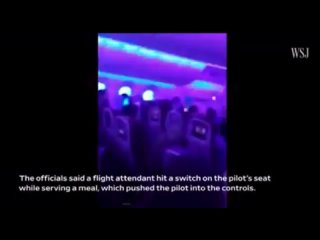 Стюардесса случайно нажала на кнопку в кресле пилота и чуть не спровоцировала падение самолета Boeing-787-9. Это произошло во вр