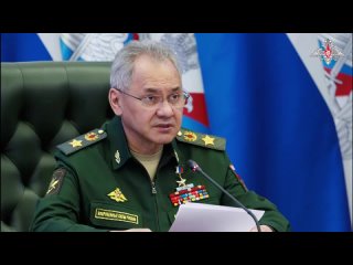 Вступительное слово Министра обороны Российской Федерации на заседании Коллегии Минобороны России.