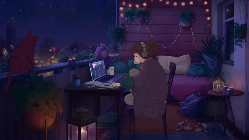 Lo Fi Girl 1 A. M Study Session lofi hip hop, chill