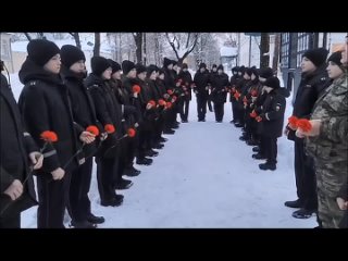 Торжественная церемония возложения цветов к памятнику В.В. Богатырева