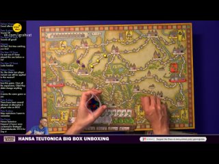 Hansa Teutonica: Big Box 2020 | Hansa Teutonica Big Box - Unboxing Перевод