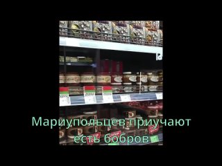 Фейк: Из-за дефицита мяса жителям Мариуполя приходится покупать тушенку из бобра. Об этом пишут украинские телеграм-каналы