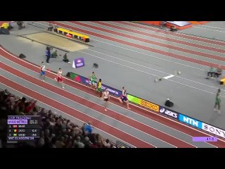 Doom upsets Warholm in the men’s 400m final  _ World Indoor Championships Glasgow