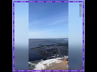 Лёд уходит с берегов Финского залива