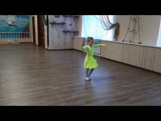 Начало танцевальной карьеры Анастасии Беличенко, тренировка, 5 лет, г