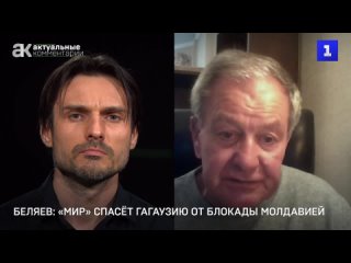 Беляев: «Мир» спасёт Гагаузию от блокады Молдавией