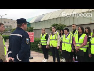 В Белгороде прошли очередные учения по ГО и ЧС.