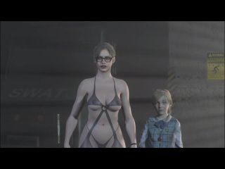 Residen Evil Naked Mod (Голые и в секси одежде обзоры героев аваторов игры) # 41. HD - Full. 1080p.
