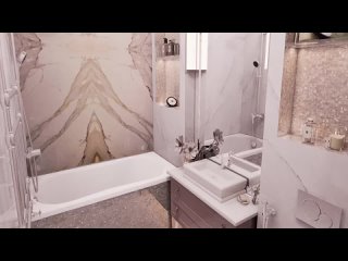 Дизайн интерьера квартиры, ванная комната