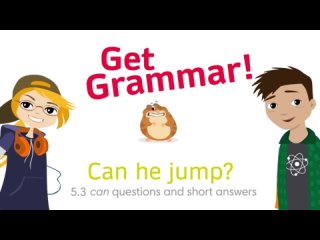 Can he jump - Grammar - Wider World Starter