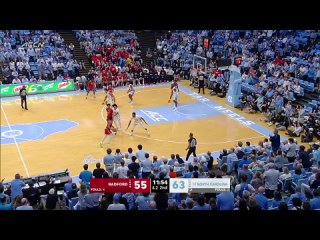 NCAAB 20231106 Radford vs. #19 North Carolina