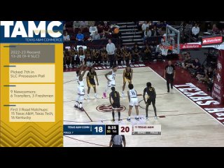 NCAAB 20231106 Texas AM-Commerce vs. #15 Texas AM