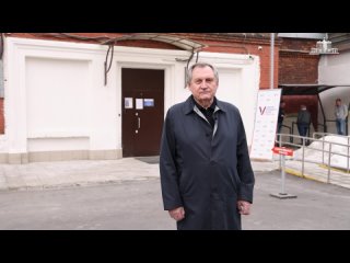 Глава Минэнерго Николай Шульгинов отдал свой голос на избирательном участке в Москве