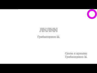 Михаил Гребенщиков - Лилии (караоке)