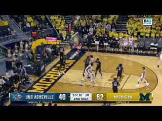 NCAAB 20231107 UNC Asheville at Michigan