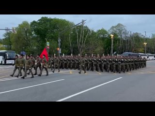 ГРУППА КРОВИ:  Репетиция Парада Победы в Москве 2024