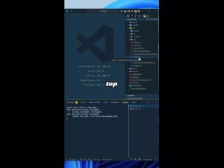 Whats a justified terminal #coding #vscode (Дата оригинальной публикации: )