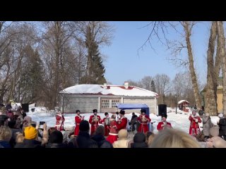 Масленица в музей- заповеднике А.П. Чехова Мелихово