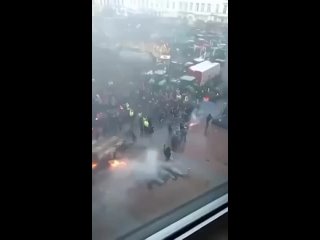 🇧🇪 Farmers’ strike rages in Brussels