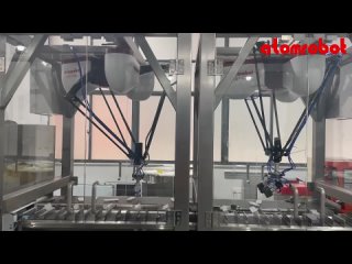 Решение для автоматической сортировки блистерных таблеток для вертикальной упаковки с помощью Delta Robot