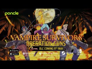 Vampire Survivors: Operation Guns DLC Feat. Contra + PlayStation Announce | The Triple-i Initiative