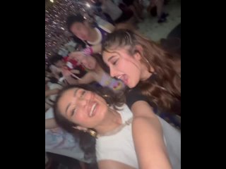 Raveena Tandon, Rasha Thadani at Taylor Swift concert