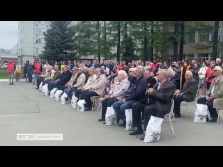 На ЧТЗ зажгли огонь Памяти в честь трудового подвига танкоградцев