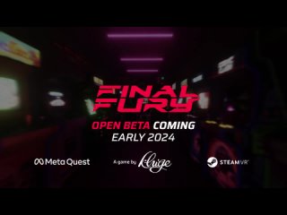 FINAL FURY _ Gameplay Trailer _ Meta Quest  Steam VR