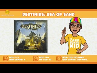Destinies: Sea of Sand 2021 | The Cardboard Kid - 313: Destinies: Sea of Sand Перевод