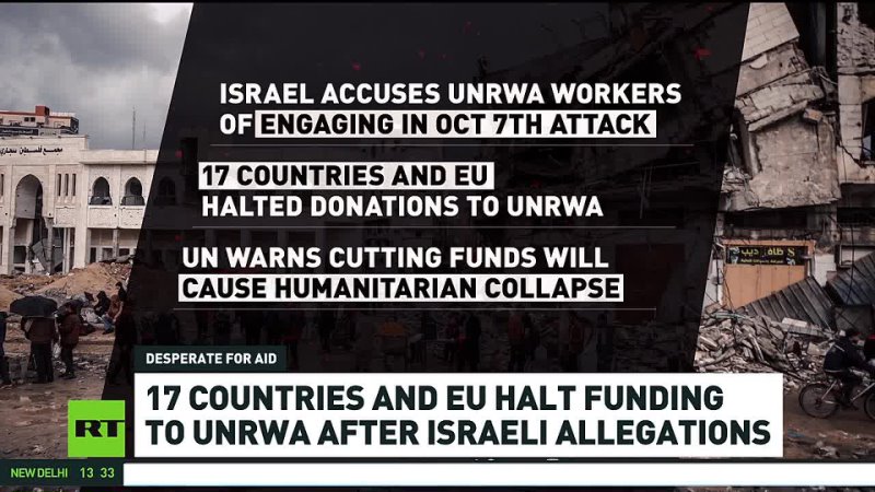 This is the beginning of hell , Humanitarian collapse looms after Western halt of UNRWA funds 02,