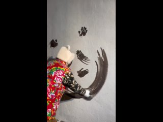Рисуем медвежонка