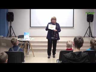 Видеосюжет о встрече с писателем С.Макашовой в Библиотеке №8